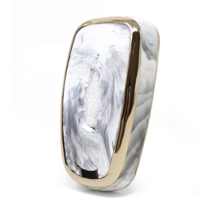 New-Aftermarket-Nano-High-Quality-Marble-Cover-For-Chevrolet-Remote-Key-4-Buttons-White-Color-CRL-B12J4A---Emirates-Keys