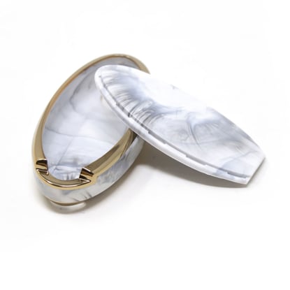 New-Aftermarket-Nano-High-Quality-Marble-Cover-For-Nissan-Remote-Key-4-Buttons-White-Color-NS-A12J4A---Emirates-Keys