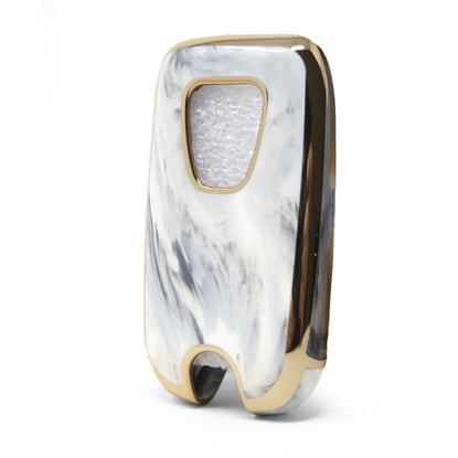 New-Aftermarket-Nano-High-Quality-Marble-Cover-For-Roewe-Flip-Remote-Key-3-Buttons-White-Color-RW-A12J---Emirates-Keys