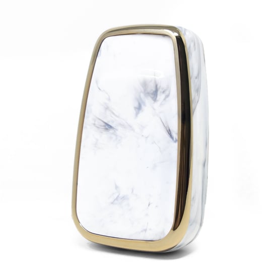 New-Aftermarket-Nano-High-Quality-Marble-Cover-For-Toyota-Remote-Key-2-Buttons-White-Color-TYT-B12J2---Emirates-Keys