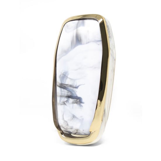 New-Aftermarket-Nano-High-Quality-Marble-Cover-For-Ford-Remote-Key-5-Buttons-White-Color-Ford-A12J---Emirates-Keys