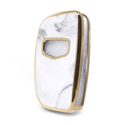 New-Aftermarket-Nano-High-Quality-Marble-Cover-For-Geely-Flip-Remote-Key-3-Buttons-White-Color-GL-D12J---Emirates-Keys