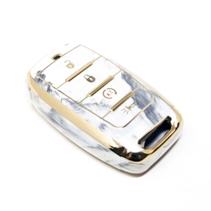 New-Aftermarket-Nano-High-Quality-Marble-Cover-For-Jeep-Remote-Key-4-Buttons-White-Color-Jeep-D12J4---Emirates-Keys