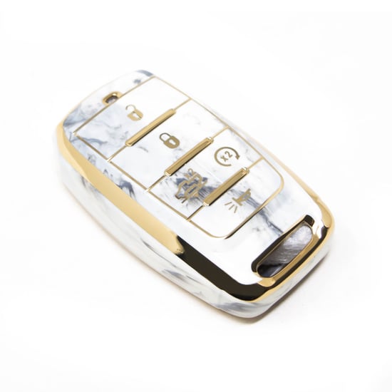 New-Aftermarket-Nano-High-Quality-Marble-Cover-For-Jeep-Remote-Key-5-Buttons-White-Color-Jeep-D12J5---Emirates-Keys