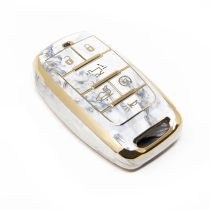 New-Aftermarket-Nano-High-Quality-Marble-Cover-For-Jeep-Remote-Key-6-Buttons-White-Color-Jeep-D12J6---Emirates-Keys