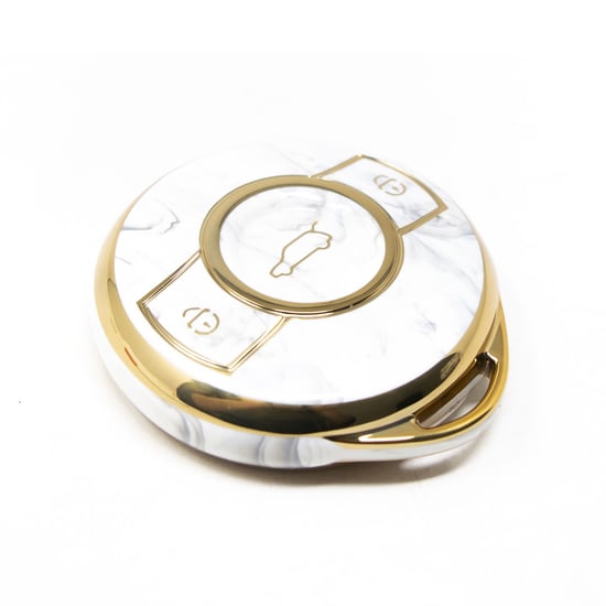 New-Aftermarket-Nano-High-Quality-Marble-Cover-For-Smart-Remote-Key-3-Buttons-White-Color-SMT-A12J---Emirates-Keys