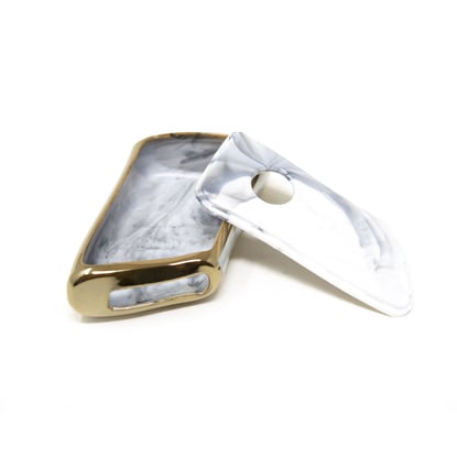 New-Aftermarket-Nano-High-Quality-Marble-Cover-For-Lexus-Remote-Key-4-Buttons-White-Color-LXS-B12J4---Emirates-Keys