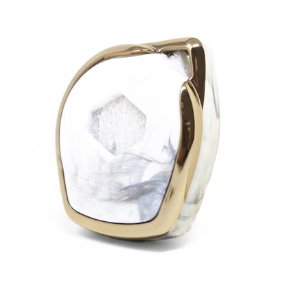 New-Aftermarket-Nano-High-Quality-Marble-Cover-For-Suzuki-Remote-Key-2-Buttons-White-Color-SZK-D12J---Emirates-Keys