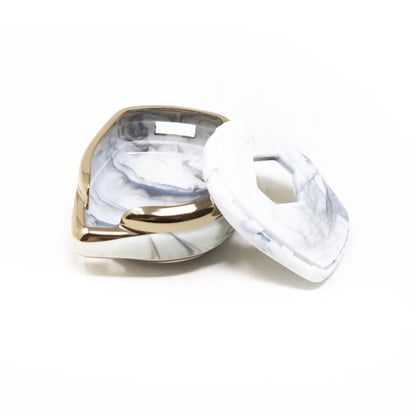 New-Aftermarket-Nano-High-Quality-Marble-Cover-For-Suzuki-Remote-Key-2-Buttons-White-Color-SZK-D12J---Emirates-Keys