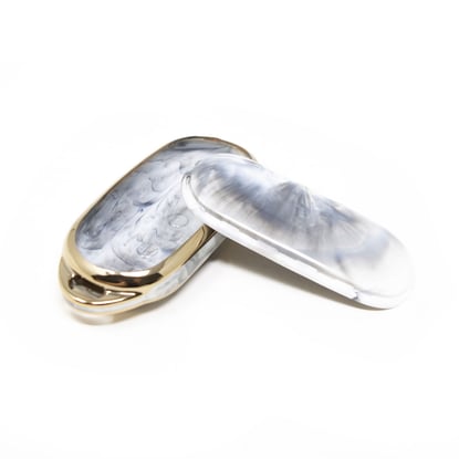 New-Aftermarket-Nano-High-Quality-Marble-Cover-For-Leapmotor-Remote-Key-3-Buttons-White-Color-LP-A12J---Emirates-Keys