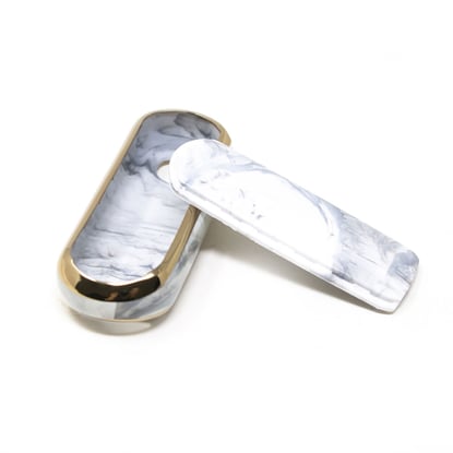 New-Aftermarket-Nano-High-Quality-Marble-Cover-For-Mazda-Remote-Key-4-Buttons-White-Color-MZD-A12J4---Emirates-Keys