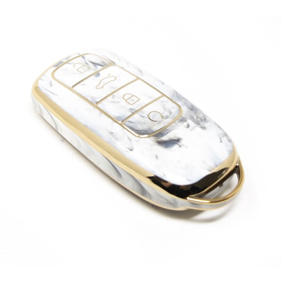 New-Aftermarket-Nano-High-Quality-Marble-Cover-For-Chery-Remote-Key-4-Buttons-White-Color-CR-C12J---Emirates-Keys