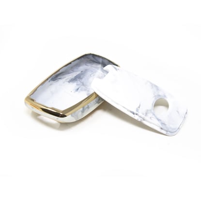 New-Aftermarket-Nano-High-Quality-Marble-Cover-For-Kia-Remote-Key-3-Buttons-White-Color-KIA-A12J---Emirates-Keys