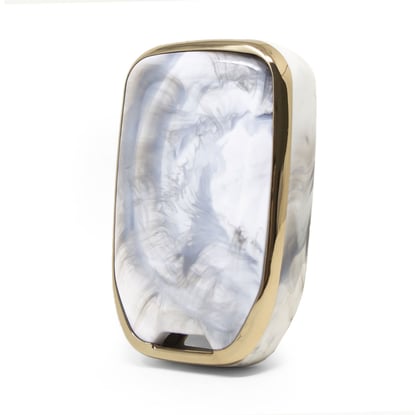 New-Aftermarket-Nano-High-Quality-Marble-Cover-For-GMC-Remote-Key-4+1-Buttons-White-Color-GMC-A12J5A----Emirates-Keys
