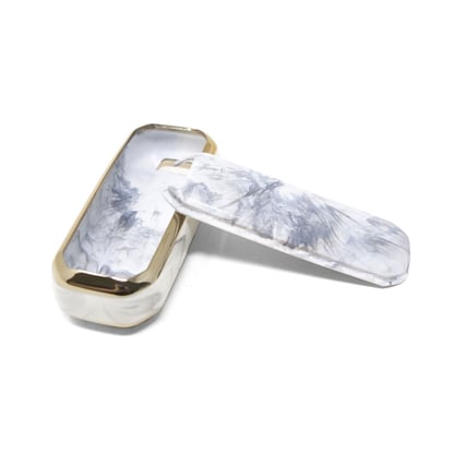 New-Aftermarket-Nano-High-Quality-Marble-Cover-For-Baojun-Remote-Key-3-Buttons-White-Color-BJ-A12J---Emirates-Keys