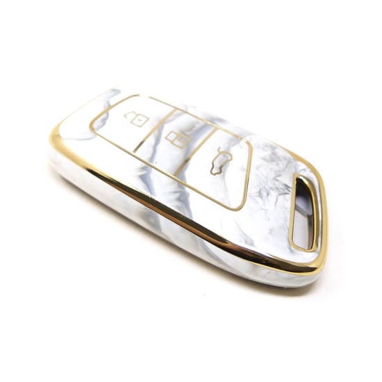 New-Aftermarket-Nano-High-Quality-Marble-Cover-For-Baojun-Remote-Key-3-Buttons-White-Color-BJ-C12J---Emirates-Keys