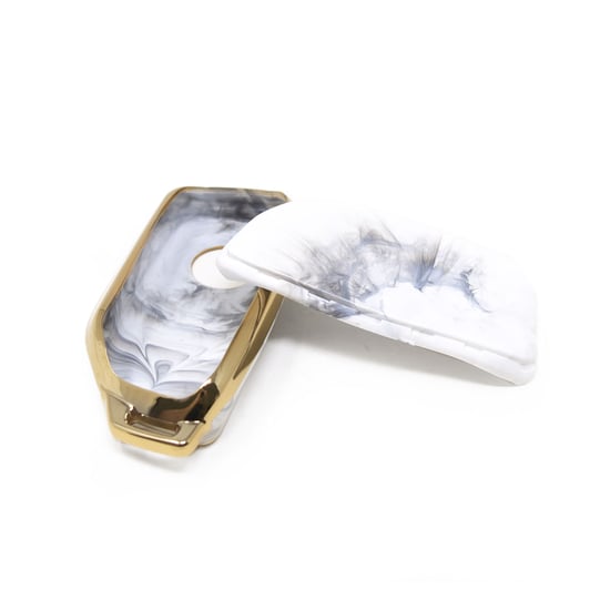 New-Aftermarket-Nano-High-Quality-Marble-Cover-For-BMW-Remote-Key-4-Buttons-White-Color-BMW-E12J---Emirates-Keys