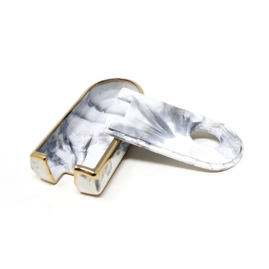 New-Aftermarket-Nano-High-Quality-Marble-Cover-For-Perodua-Remote-Key-3-Buttons-White-Color-PRD-C12J3---Emirates-Keys