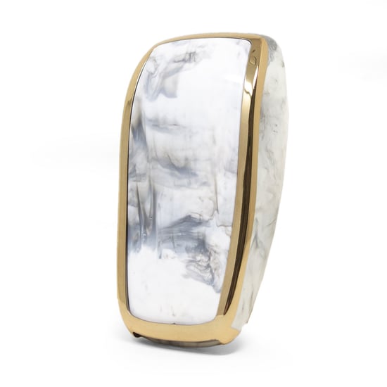 New-Aftermarket-Nano-High-Quality-Marble-Cover-For-Mercedes-Benz-Remote-Key-3-Buttons-White-Color-Benz-B12J3---Emirates-Keys