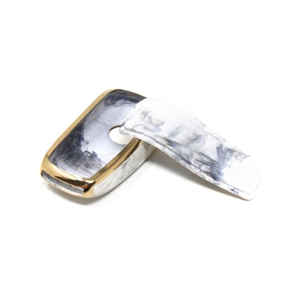 New-Aftermarket-Nano-High-Quality-Marble-Cover-For-Mercedes-Benz-Remote-Key-3-Buttons-White-Color-Benz-B12J3---Emirates-Keys