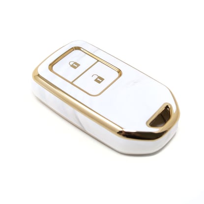 New-Aftermarket-Nano-High-Quality-Marble-Cover-For-Honda-Remote-Key-2-Buttons-White-Color-HD-A12J2---Emirates-Keys