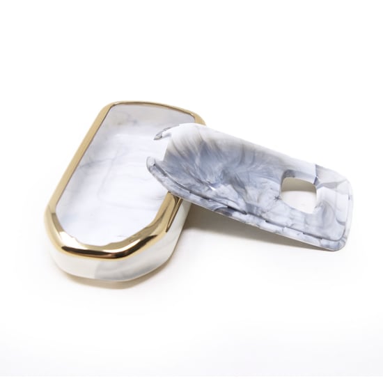 New-Aftermarket-Nano-High-Quality-Marble-Cover-For-Honda-Remote-Key-5-Buttons-White-Color-HD-A12J5---Emirates-Keys