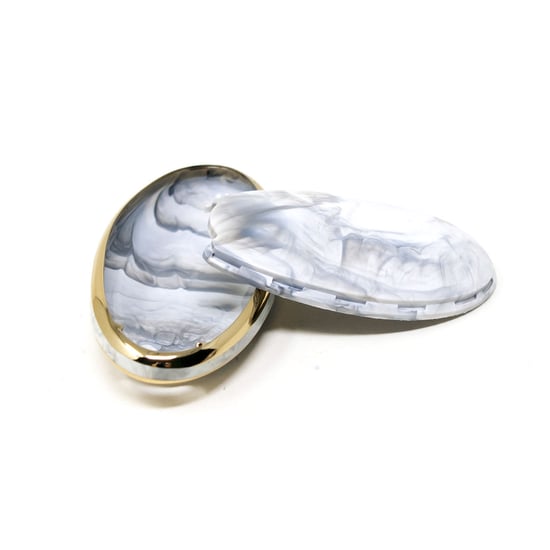 New-Aftermarket-Nano-High-Quality-Marble-Cover-For-BYD-Remote-Key-4-Buttons-White-Color-BYD-B12J---Emirates-Keys