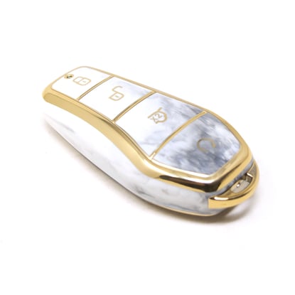 New-Aftermarket-Nano-High-Quality-Marble-Cover-For-BYD-Remote-Key-4-Buttons-White-Color-BYD-D12J---Emirates-Keys