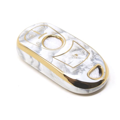 New-Aftermarket-Nano-High-Quality-Marble-Cover-For-Buick-Remote-Key-5-Buttons-White-Color-BK-A12J5---Emirates-Keys