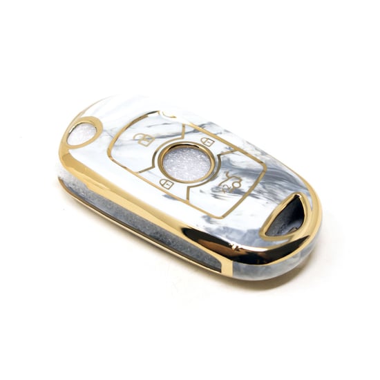 New-Aftermarket-Nano-High-Quality-Marble-Cover-For-Buick-Flip-Remote-Key-3-Buttons-White-Color-BK-B12J---Emirates-Keys