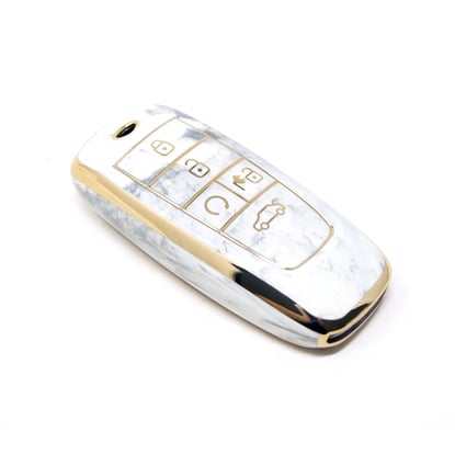 New-Aftermarket-Nano-High-Quality-Marble-Cover-For-Trumpchi-Remote-Key-5-Buttons-White-Color-CQ-B12J---Emirates-Keys