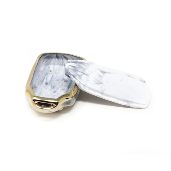 New-Aftermarket-Nano-High-Quality-Marble-Cover-For-Dongfeng-Remote-Key-3-Buttons-White-Color-DF-D12J---Emirates-Keys