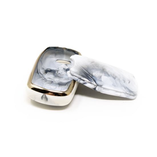 New-Aftermarket-Nano-High-Quality-Marble-Cover-For-Dongfeng-Remote-Key-3-Buttons-White-Color-DF-F12J---Emirates-Keys