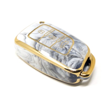 New-Aftermarket-Nano-High-Quality-Marble-Cover-For-Dongfeng-Remote-Key-3-Buttons-White-Color-DF-G12J---Emirates-Keys