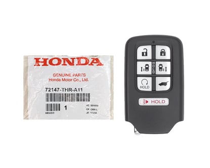 Honda-Odyssey-2018-2020-Genuine-Smart-Key-Remote-7-Buttons-433MHz-72147-THR-A11,-FCC-ID:-KR5V2X-OEM---Emirates-Keys