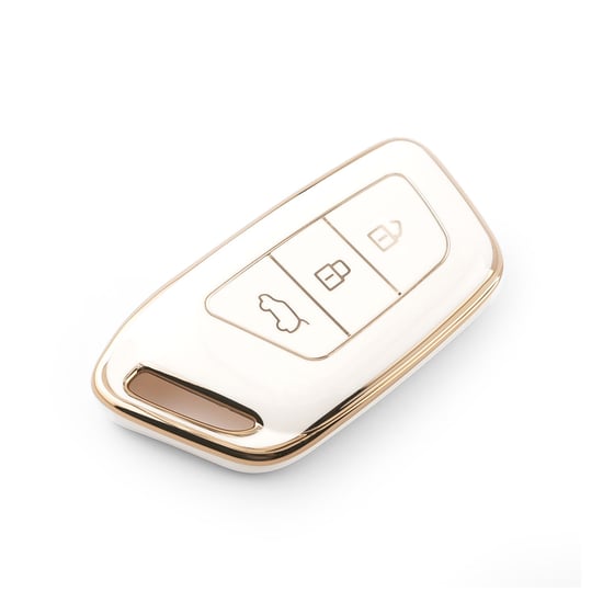 New-Aftermarket-Nano-High-Quality-Cover-For-Baojun-Smart-Remote-Key-3-Button-White-Color-BJ-C11J---Emirates-Keys