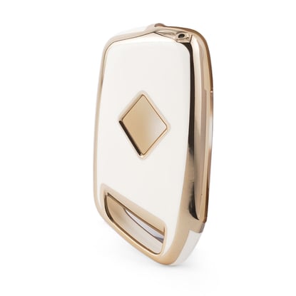 New-Aftermarket-Nano-High-Quality-Cover-For-Baojun-Flip-Remote-Key-3-Button-White-Color-BJ-D11J---Emirates-Keys