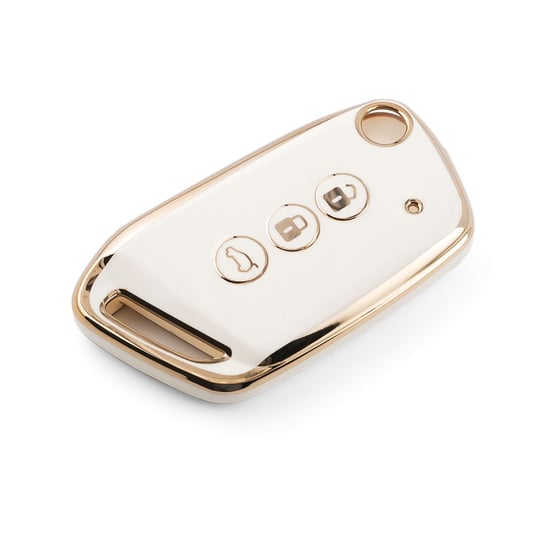 New-Aftermarket-Nano-High-Quality-Cover-For-Baojun-Flip-Remote-Key-3-Button-White-Color-BJ-D11J---Emirates-Keys