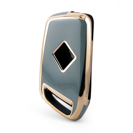 New-Aftermarket-Nano-High-Quality-Cover-For-Baojun-Flip-Remote-Key-3-Button-Gray-Color-BJ-D11J---Emirates-Keys