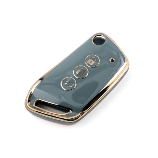 New-Aftermarket-Nano-High-Quality-Cover-For-Baojun-Flip-Remote-Key-3-Button-Gray-Color-BJ-D11J---Emirates-Keys