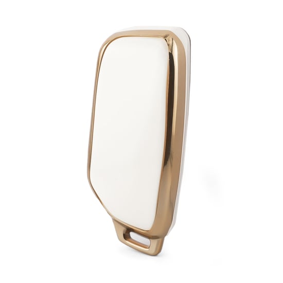 New-Aftermarket-Nano-High-Quality-Cover-For-BMW--Remote-Key-4-Buttons-White-Color-BMW-E11J---Emirates-Keys