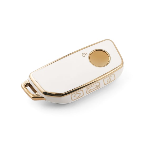 New-Aftermarket-Nano-High-Quality-Cover-For-BMW--Remote-Key-4-Buttons-White-Color-BMW-E11J---Emirates-Keys