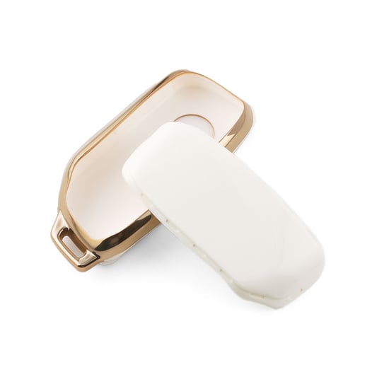 New-Aftermarket-Nano-High-Quality-Cover-For-BMW--Remote-Key-4-Buttons-White-Color-BMW-E11J---Emirates-Keys