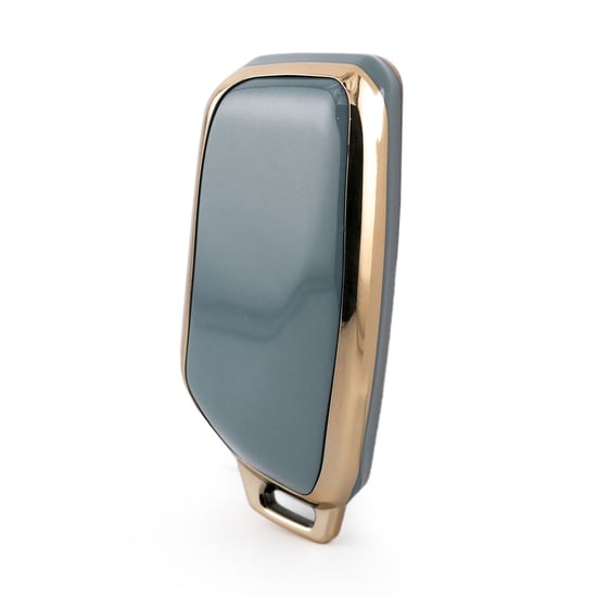 New-Aftermarket-Nano-High-Quality-Cover-For-BMW--Remote-Key-4-Buttons-Gray-Color-BMW-E11J---Emirates-Keys