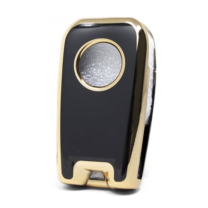 New-Aftermarket-Nano-High-Quality-Cover-For-Venucia-Flip-Remote-Key-3-Buttons-Black-Color-VNC-C11J---Emirates-Keys