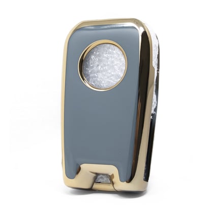 New-Aftermarket-Nano-High-Quality-Cover-For-Venucia-Flip-Remote-Key-3-Buttons-Gray-Color-VNC-C11J---Emirates-Keys