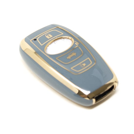 New-Aftermarket-Nano-High-Quality-Cover-For-Subaru-Remote-Key-3+1-Buttons-Gray-Color-SBR-A11J---Emirates-Keys