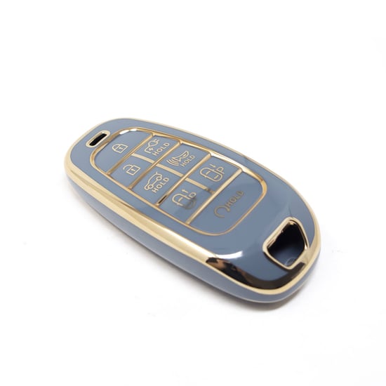 New-Aftermarket-NNano-High-Quality-Cover-For-Hyundai-Remote-Key-8-Buttons-Gray-Color-HY-H11J8---Emirates-Keys