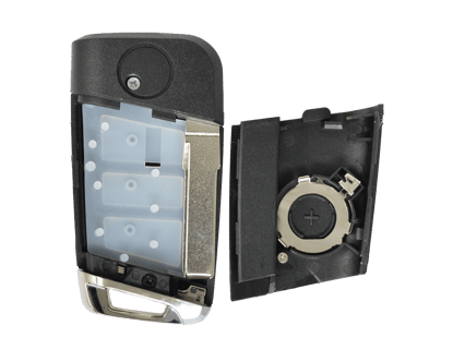New-Aftermarket-VW-Modified-Flip-Remote-Key-Shell-3-Buttons-HU66-Blade