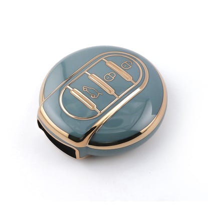 New-Aftermarket-Nano-High-Quality-Cover-For-Mini-Cooper-Remote-Key-3-Buttons-Gray-Color-BMW-C11J---Emirates-Keys